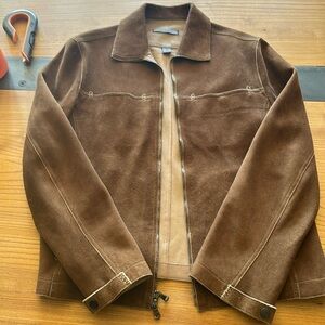 John Varvatos Suete jacket Size 50